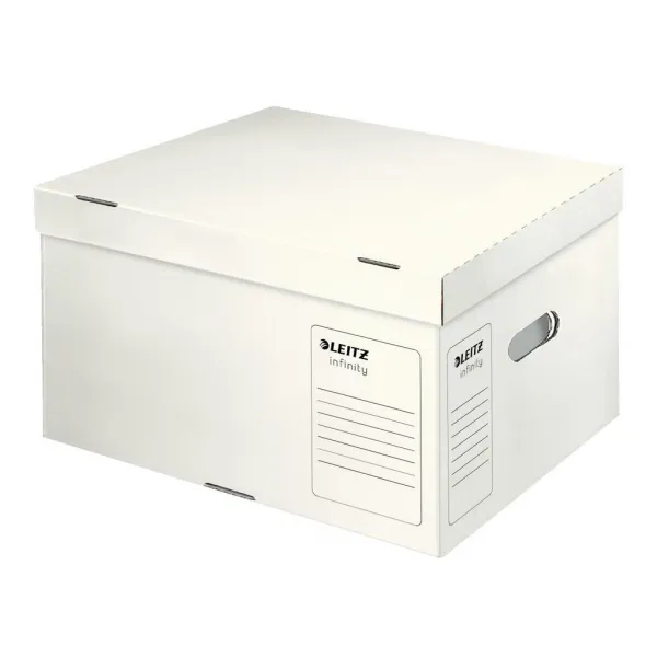 Leitz ES610400 archívna škatuľa Infinity s vekom biela L