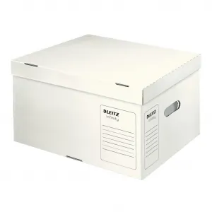 Leitz ES610400 archívna škatuľa Infinity s vekom biela L