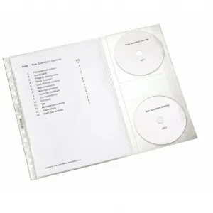 Euroobal Leitz Combo A4 na CD 120mic 5ks