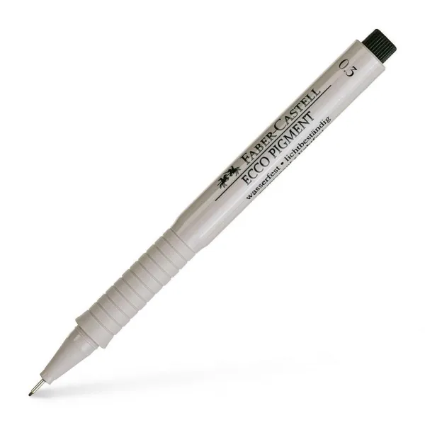 Faber-Castell Liner Faber Castell Ecco pigment 0,3mm čierny