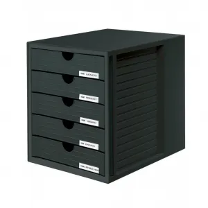 HAN Zásuvkový box System zatvorený čierny