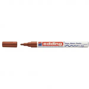 Lakový popisovač edding 751 hnedý