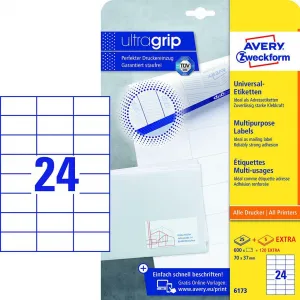Avery Zweckform Etikety univerzálne 70x37mm Avery A4 25+5 hárkov