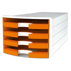 HAN Zásuvkový box IMPULS otvorený oranžový