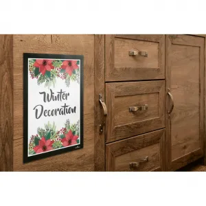 Durable Samolepiaci DURAFRAME WALLPAPER A4 čierny