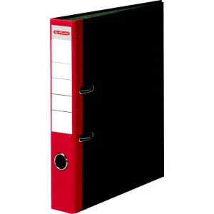 Herlitz Zakladač pákový Mramor A4 5cm červený