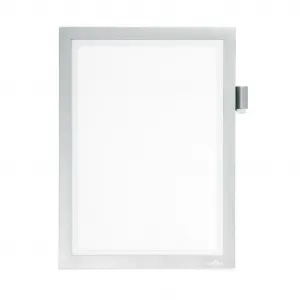 Durable Magnetický DURAFRAME MAGNETIC NOTE A4 strieborný
