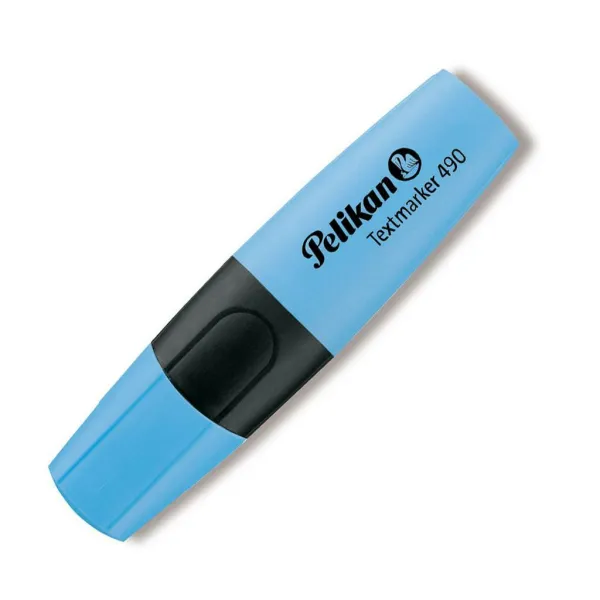 Zvýrazňovač Pelikan 490 modrý