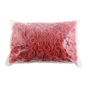 Gumičky Office Products 20mm 1kg červené