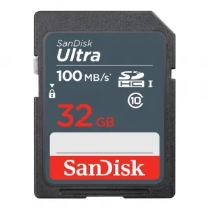 SanDisk Ultra 32 GB SDHC Memory Card 100 MB/s 85235110