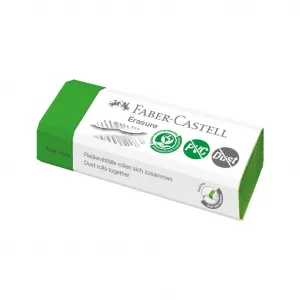 Faber-Castell Guma ECO Dust-free-PVC zelená