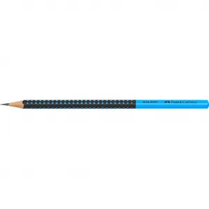 Faber-Castell Ceruzka Grip 2001/HB Two Tone čierna/modrá 12ks