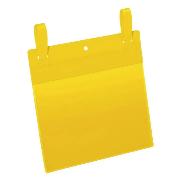 Durable Vrecko na dokumenty s páskami 297x210mm na šírku 50 ks žlté