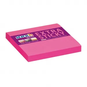 Stick`n by Hopax Samolepiaci bloček 76x76mm neónovo ružový