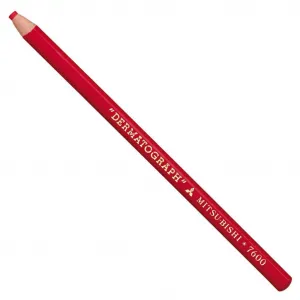 UNI Mitsubishi Pencil Farebná ceruzka uni DERMATOGRAPH 7600 červená