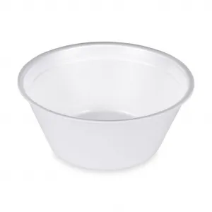 Economy Termo miska (XPS) biela Ø140mm 500ml (50 ks)
