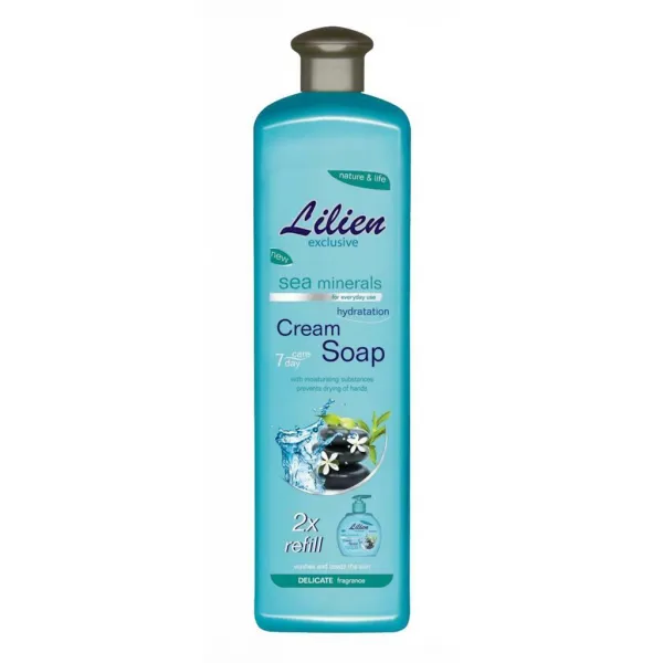 Tekuté mydlo krémove Lilien 1l Sea minerals