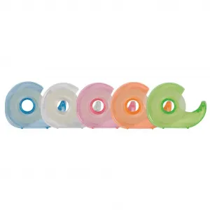 Lepiaca páska Q-Connect 19 mm x 33 m s dispenzorom v mixe farieb