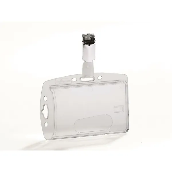 DURABLE Visačka na plastovú kartu so štipcom DURABLE 85x54mm 25ks (DU800519)