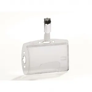 DURABLE Visačka na plastovú kartu so štipcom DURABLE 85x54mm 25ks (DU800519)