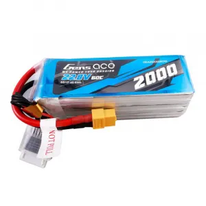 Akumulátor Gens ace 2000mAh 22.8V 60C 6S1P High Voltage Lipo s konektorom XT60 Plug 065573
