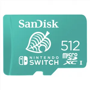 Sandisk Nintendo Switch micro SDXC 512 GB 100 MB/s A1 C10 V30 UHS-1 U4 85235110
