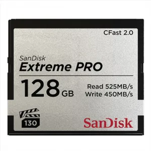 SanDisk Extreme Pro CFAST 2.0 128 GB 525 MB/s VPG130 nahrada za 139716 85235110