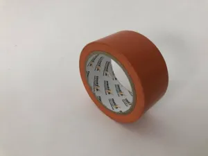 Kinekus Páska PVC hladká ORANŽOVÁ - 48mm/25m