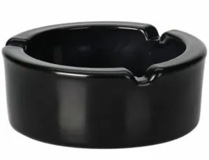Kinekus Popolník 85x35mm sklený čierny