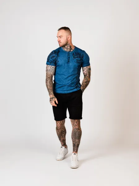 Pánske kraťasy CIPO & BAXX CK272 BLACK Farba: Čierna, Konfekčná veľkosť: W38