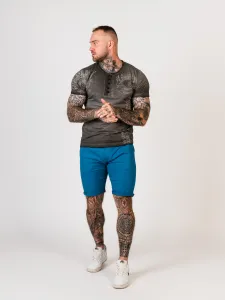 Pánske kraťasy CIPO & BAXX CK272 SAXEBLUE Farba: Modrá, Konfekčná veľkosť: W33