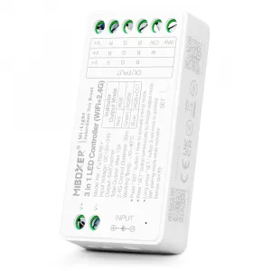 LEDprodukt LED RGB / RGBW / RGB Dual White prijímač 3 in 1 RF5 - 2,4GHz WIFI (FUT037W+)