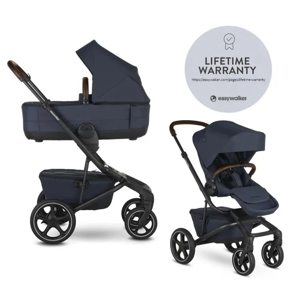 Kombinovaný kočík Easywalker Jimmey Lite RWS 2v1 Farba: Pepper Black