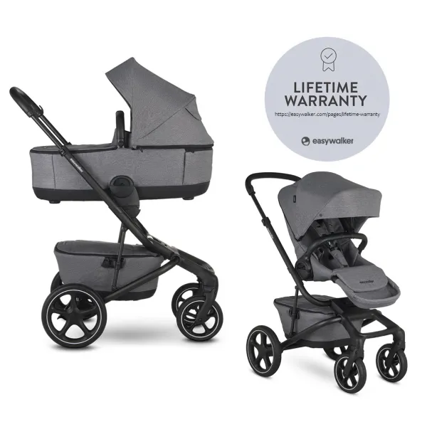 Kombinovaný kočík Easywalker Jimmey Lite RWS 2v1 Farba: Pepper Black