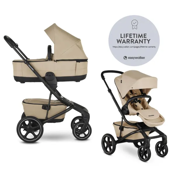Kombinovaný kočík Easywalker Jimmey Lite RWS 2v1 Farba: Pepper Black