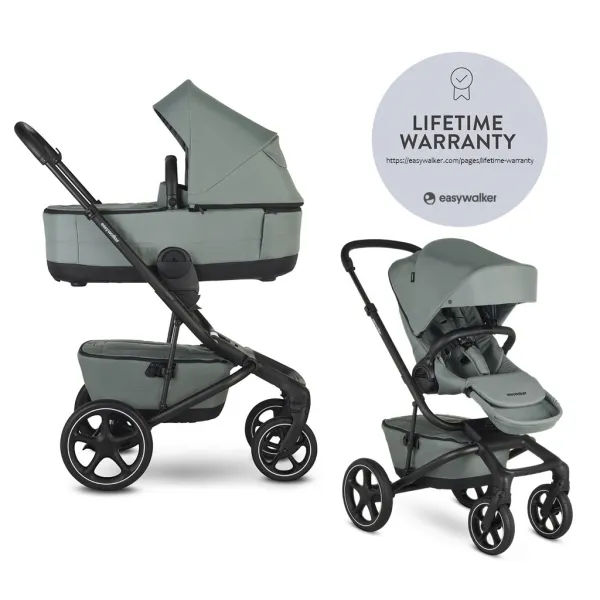 Kombinovaný kočík Easywalker Jimmey Lite RWS 2v1 Farba: Pepper Black