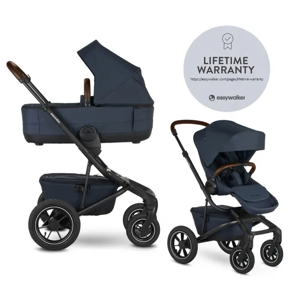 Kombinovaný kočík Easywalker Jimmey Lite Air 2v1 Farba: Pepper Black