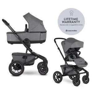 Kombinovaný kočík Easywalker Jimmey Lite Air 2v1 Farba: Pepper Black