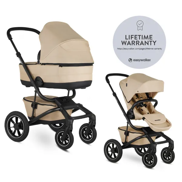 Kombinovaný kočík Easywalker Jimmey Lite Air 2v1 Farba: Pepper Black