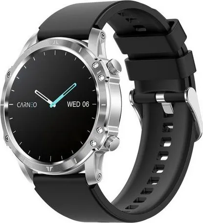 Carneo Adventure HR+ 2nd gen. Inteligentné hodinky, Strieborné
