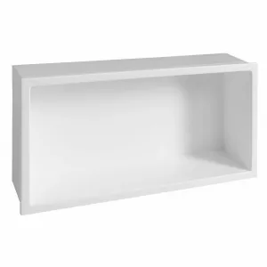 POLYSAN - INSERTA zapustená polica do obkladu, liaty mramor, 810x270, biela 1301-82