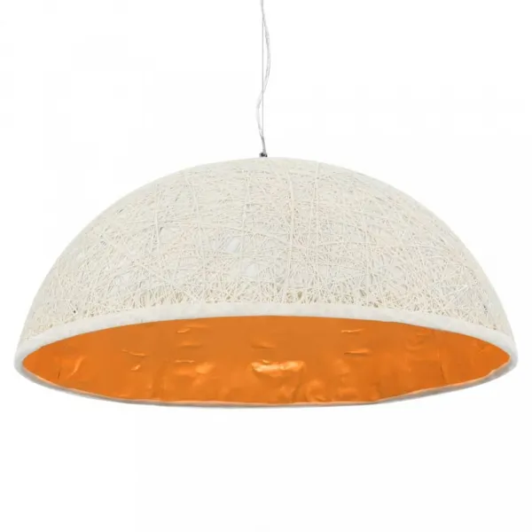 Závesná lampa 70 cm Dekorhome Černá / zlatá