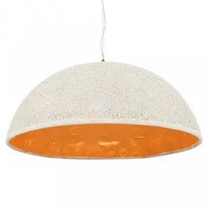 Závesná lampa 70 cm Dekorhome Černá / zlatá
