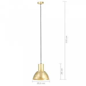 Závesná lampa mosadz Dekorhome 48 cm