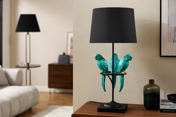 Stolová lampa MEBIS Dekorhome Zlatá