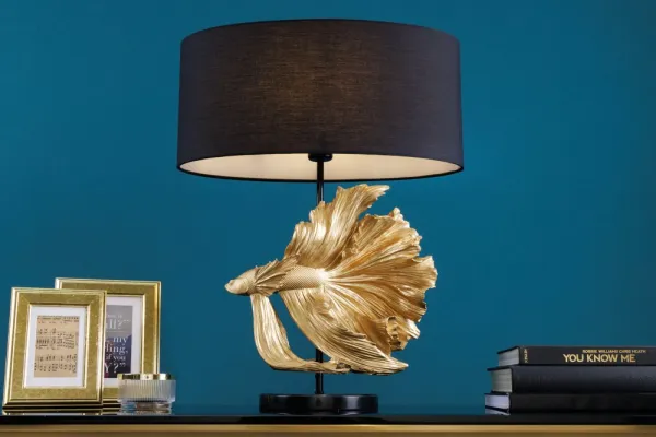 Stolová lampa TEJE Dekorhome Červená