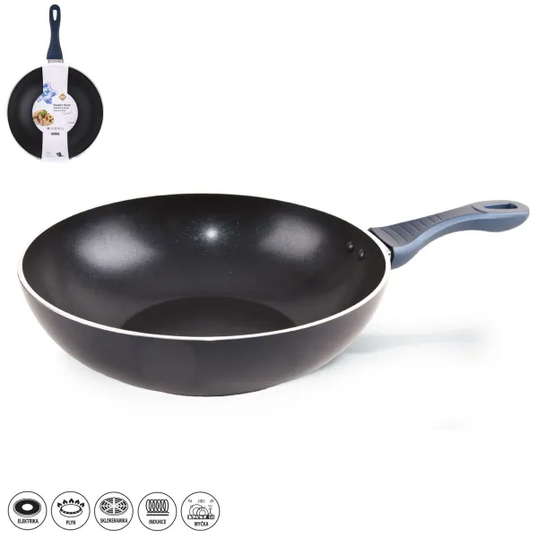 Panvica WOK DIAMANT nepriľnavý povrch 30 cm