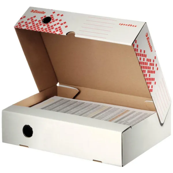 Esselte Speedbox horizontální archivačná krabica biela 80 mm