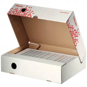 Esselte Speedbox horizontální archivačná krabica biela 80 mm