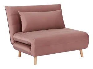 Signal Rozkladacie kreslo SPIKE VELVET | tmavosivá